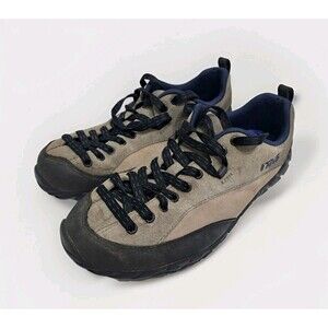 Teva Men’s Size 10 Rock Climbing Trail Hiking Shoes Suede Leather Brown Black